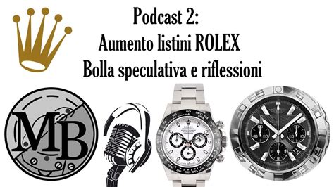 rolex bolla speculativa forumfree 2019